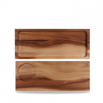 Wood  Rect Board 40 X 16.5Cm Box 4