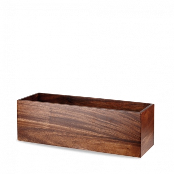 Wood  Rect Buffet Riser 18 1/8X5 7/8" Box 2