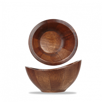 Wood  Sm Moonstone Bowl 14X13.5X18Cm Box 4