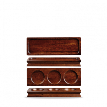 Wood  Deli Board 10 5/8" X 3 1/2" Box 4