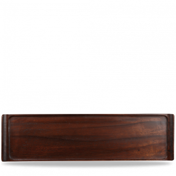 Wood Rectangular Tray 22" X 6" Box 4
