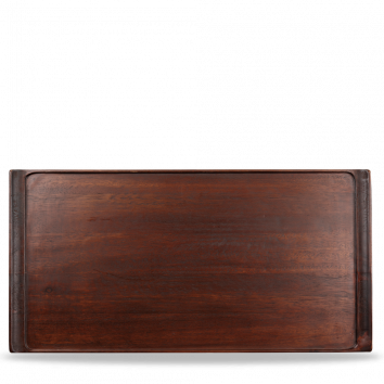 Wood Rectangular Tray 20 7/8" X 12 3/4" Box 2