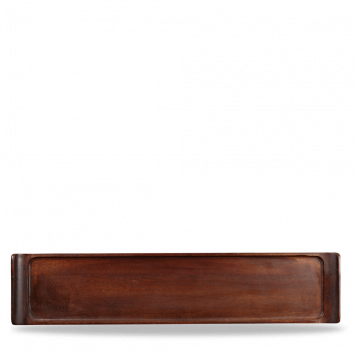Wood Rectangular Tray 18" X 3 7/8" Box 4