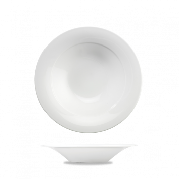 Menu Porcelain Mid Rim Soup Bowl 9" Box 6