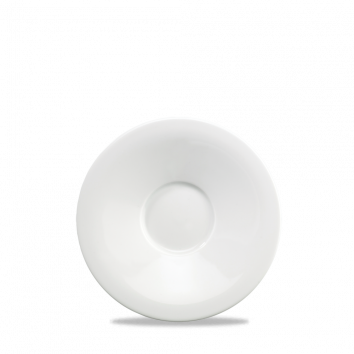 Menu Porcelain Broad Rim Tea Saucer 6.5" Box 6