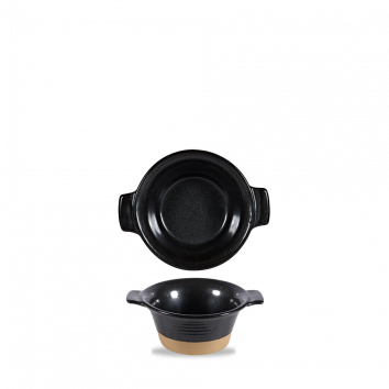 Black Igneous  Small Pie Dish 5.5" Box 6