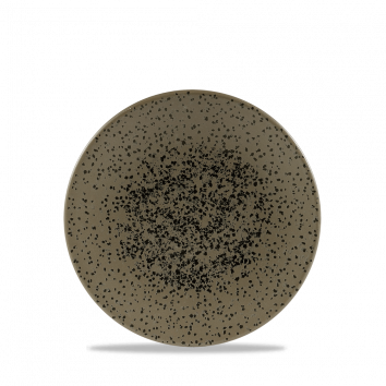 Menu Shades Caldera Flint Grey Coupe Plate 6" Box 6