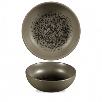 Menu Shades Caldera Flint Grey  Bowl 6.25" Box 6