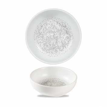 Menu Shades Caldera Chalk White  Bowl 5.25" Box 6