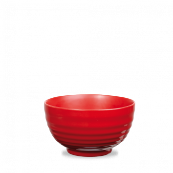 Rustics Red Glaze Ripple Deli Bowl 40Oz Box 6