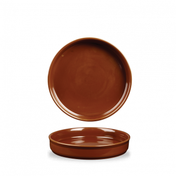 Rustic Terracotta  Mezze Dish 20Cm Box 6