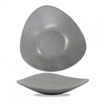 Plastic  Granite Lotus Melamine Dish 14" Box 4