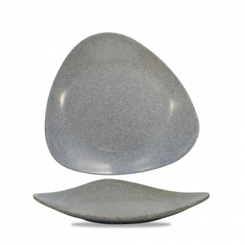 Plastic  Granite Lotus Melamine Plat 13 3/4" Box 4