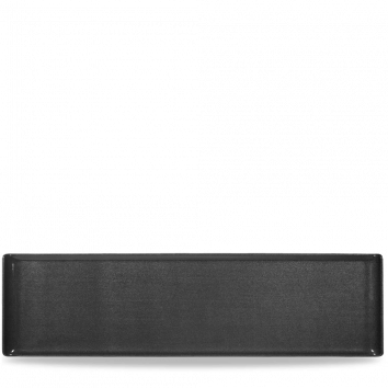Plastic  Rect Blk Melamine Tray 22"X6" Box 4