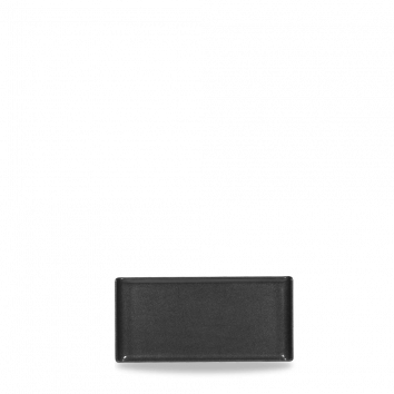 Plastic  Rect Blk Melamine Tray 11 3/4"X5 3/4" Box 6