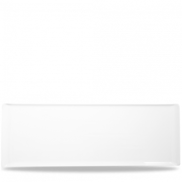 Plastic  Rect Wh Melamine Tray 22 7/8X7 7/8" Box 4