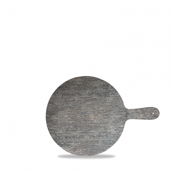 Plastic  Distressed Wood Round Paddle 12.5" Box 4