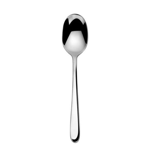 The Elia Zephyr Table Spoon is carefully crafted in highly polished 18/10 Stainless Steel, to a smooth mirror finish.
