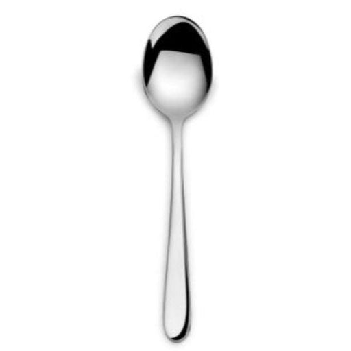 The Elia Zephyr Teaspoon is carefully crafted in highly polished 18/10 Stainless Steel, to a smooth mirror finish.