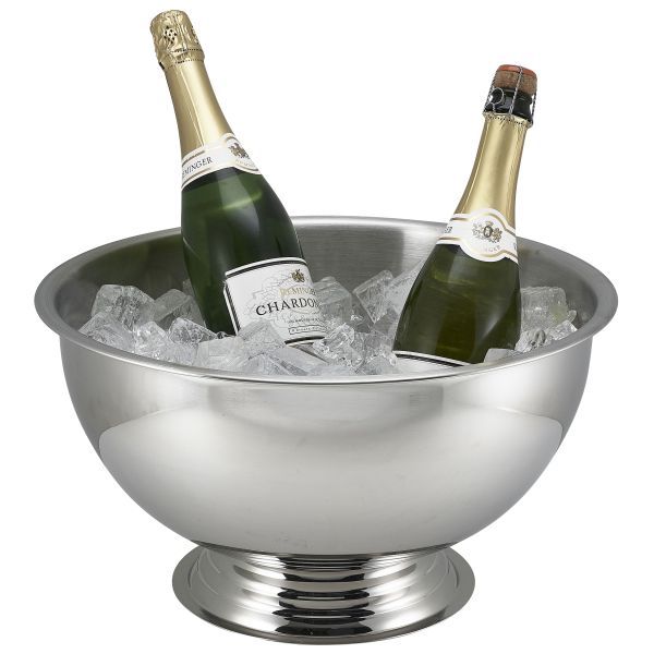 S/St. Champagne Bowl 38cm
