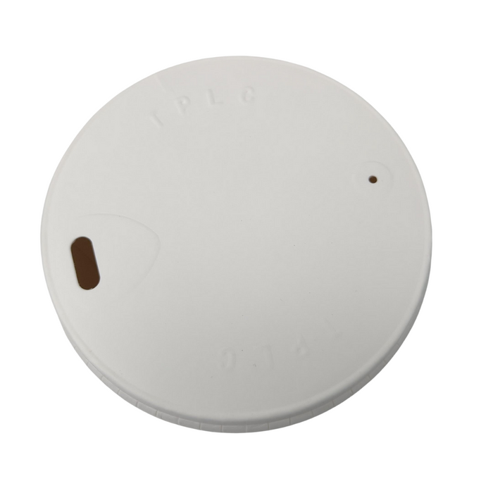 90mm White Paper Lids, Fits 12/16oz Cup (Pack 1000)