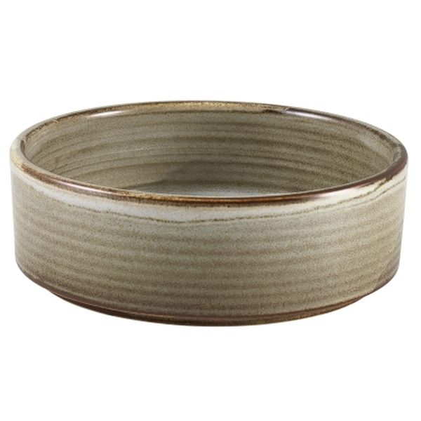 Terra Porcelain Grey Presentation Bowl (13cm)