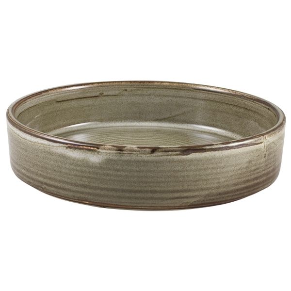 Terra Porcelain Grey Presentation Bowl (18cm)