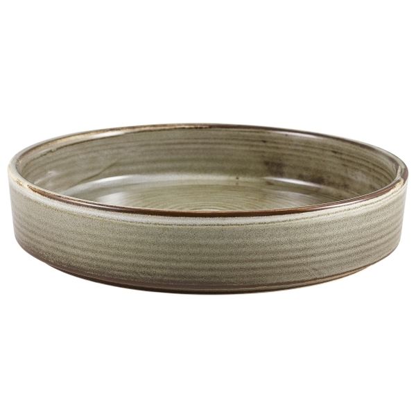 Terra Porcelain Grey Presentation Bowl (20.5cm)