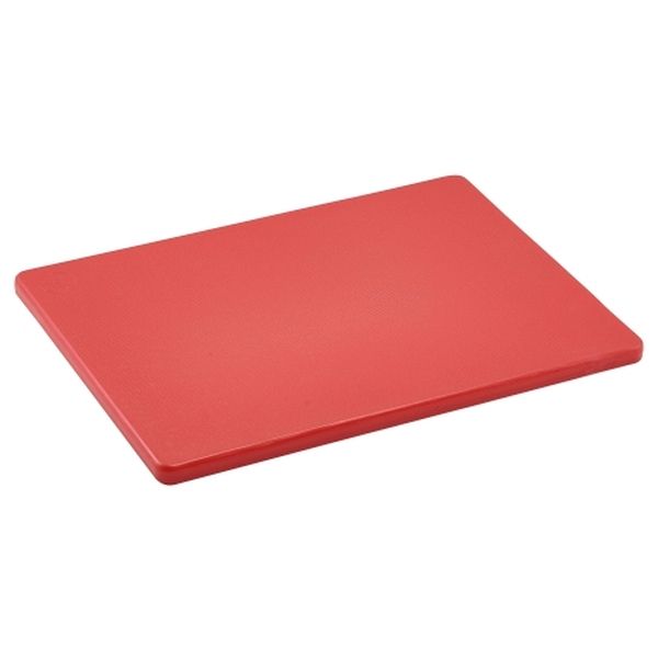Low Density Chopping Board Red 12 x 9 x 0.5"