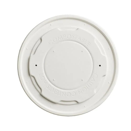 Small Paper Lids for 8oz Soup Container (Pack 1000)