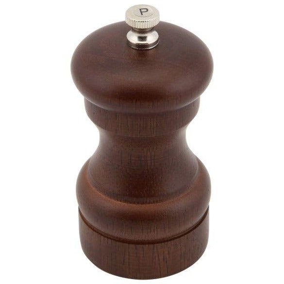 Dark Wood Salt/Pepper Grinder 10cm/4"