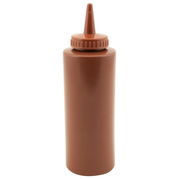 Squeeze Bottle Brown 12oz/35cl