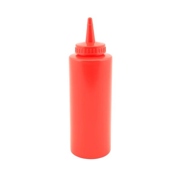 Squeeze Bottle Red 12oz/35cl