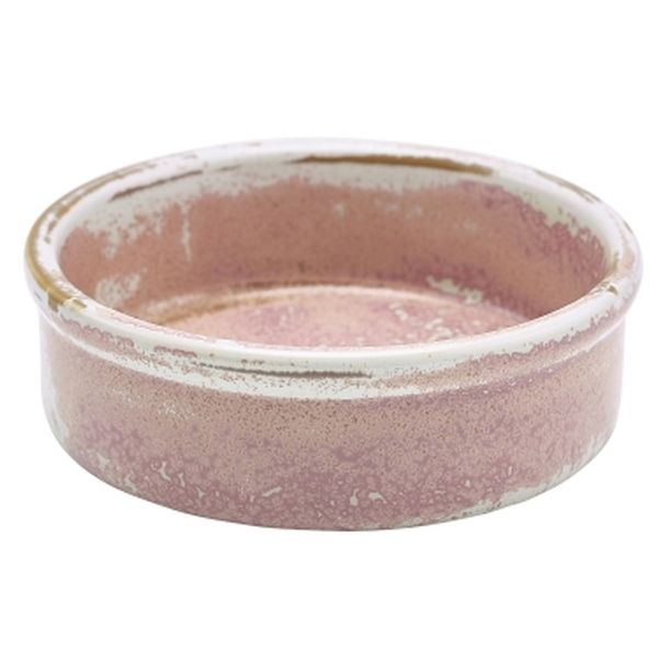 Terra Porcelain Rose Tapas Dish 10cm (Pack 12)