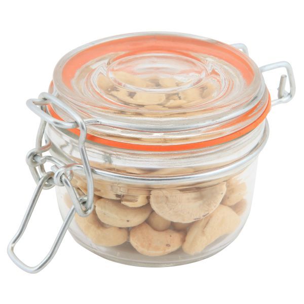 Storage Jar Glass Clear 125ml/4oz (Pack 12)